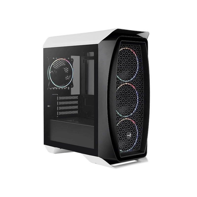 Корпус AeroCool Aero One Mini Eclipse-G-WT-v1 (ACCS-PB18143.21) Black/White без БЖ