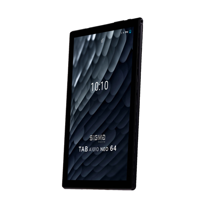 Планшет Sigma mobile Tab A1010 Neo 4/64GB 4G Dual Sim Black+чохол-книжка