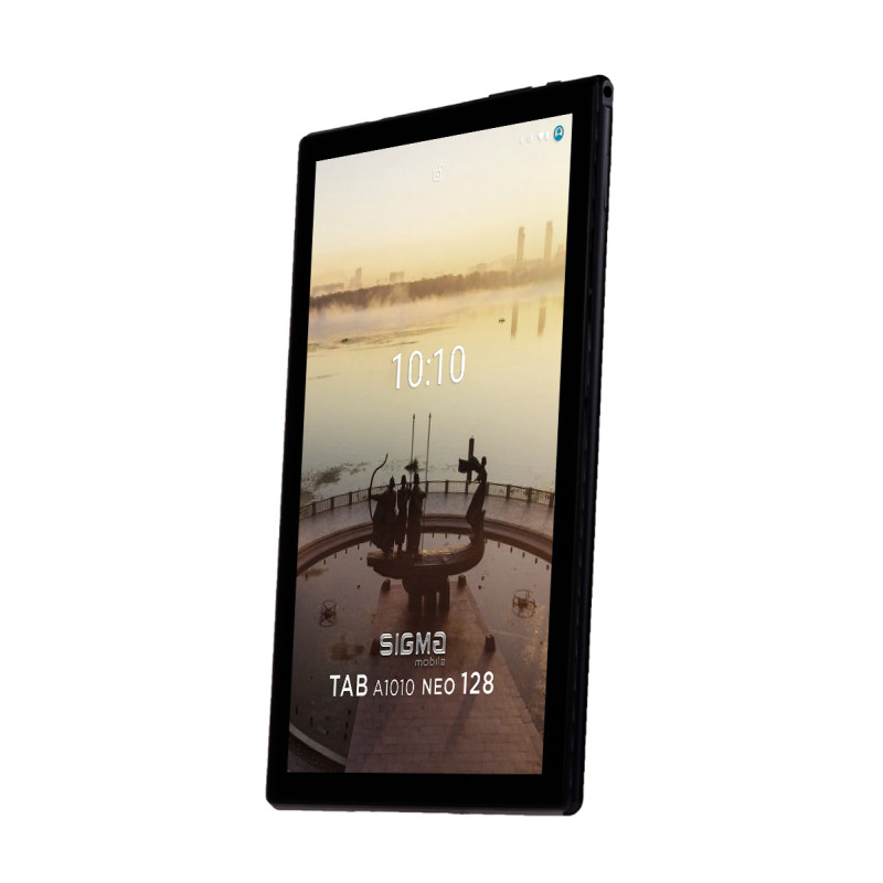 Планшет Sigma mobile Tab A1010 Neo 4/128GB 4G Dual Sim Black+чохол-книжка