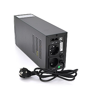 Джерело безперебійного живлення Qoltec QLT800LCD-53952/29584