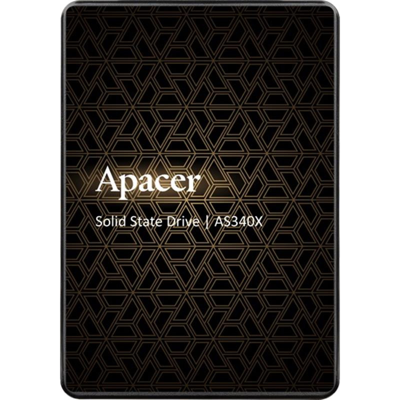 Накопичувач SSD  960GB Apacer AS340X 2.5" SATAIII TLC (AP960GAS340XC-1)