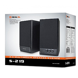 Акустична система REAL-EL S-219 Black