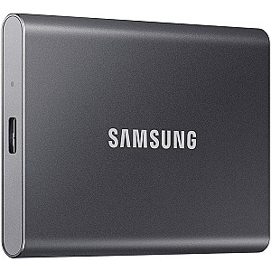 Накопичувач зовнішній SSD 2.5" USB 500GB Samsung T7 Titan Gray (MU-PC500T/WW)