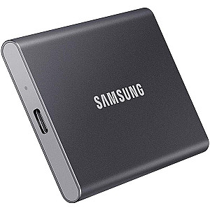 Накопичувач зовнішній SSD 2.5" USB 500GB Samsung T7 Titan Gray (MU-PC500T/WW)