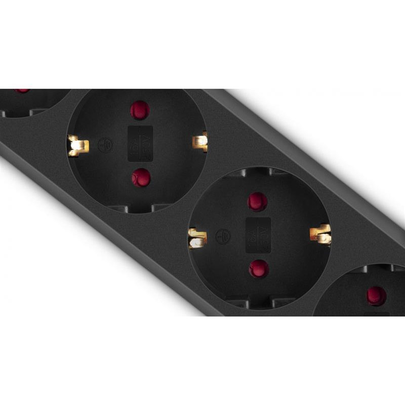 Фільтр живлення REAL-EL RS-6 Protect M 5м Black (EL122300036)