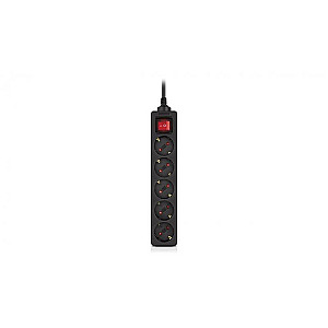 Фільтр живлення REAL-EL RS-Protect M 1.8м Black (EL122300026)