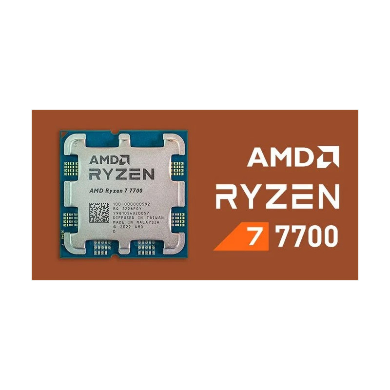 Процесор AMD Ryzen 7 7700 (3.8GHz 32MB 65W AM5) Box (100-100000592BOX)