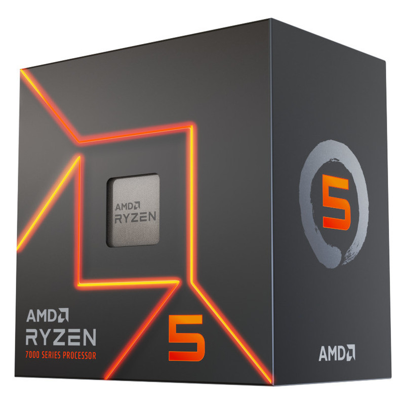 Процесор AMD Ryzen 5 7600 (3.8GHz 32MB 65W AM5) Box (100-100001015BOX)