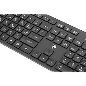 Комплект (клавіатура, мишка) бездротовий 2E MK420 (2E-MK420WB) Black