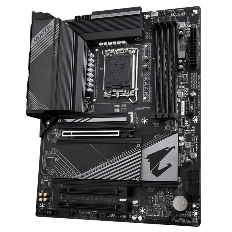 Материнська плата Gigabyte B760 Aorus Elite AX Socket 1700