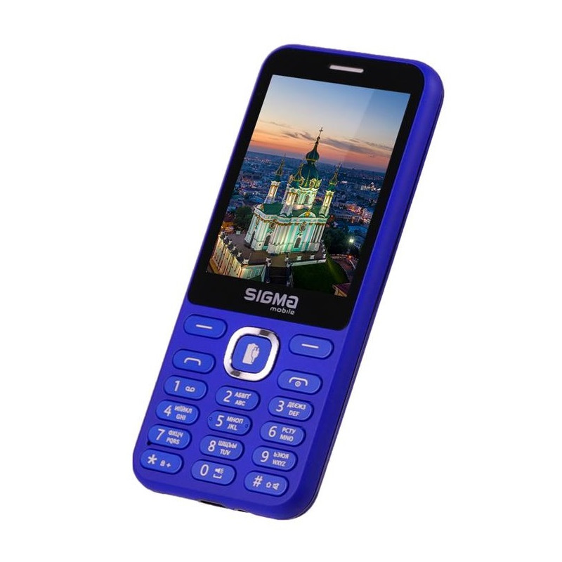 Мобiльний телефон Sigma mobile X-style 31 Power Type-C Dual Sim Blue