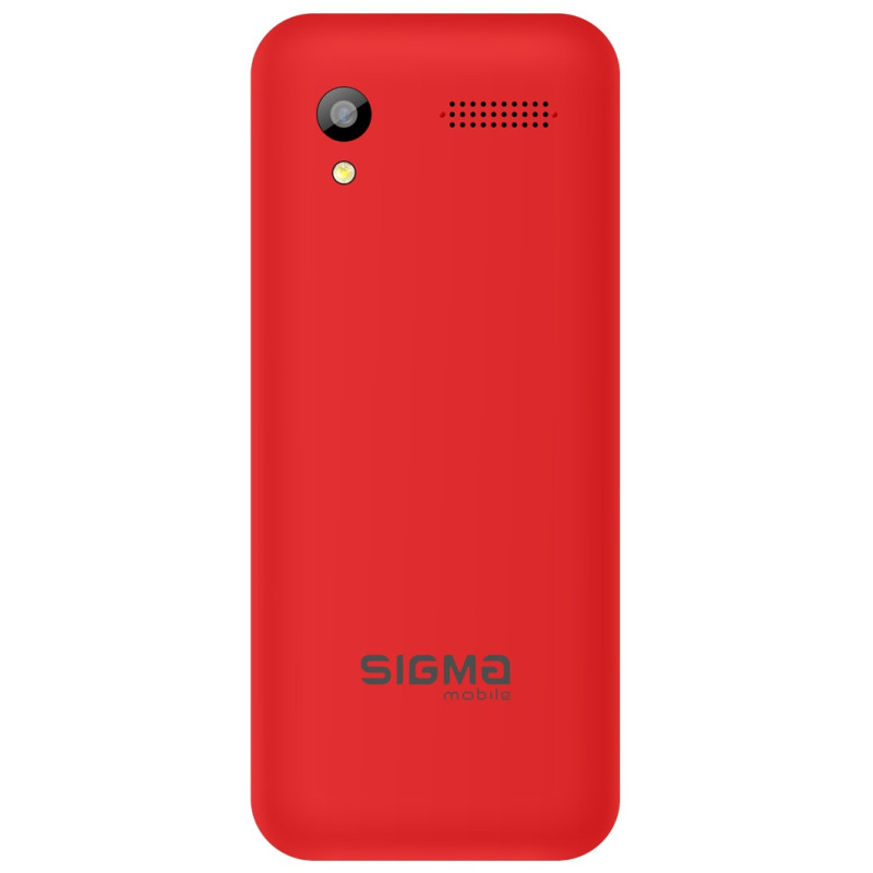 Мобiльний телефон Sigma mobile X-style 31 Power Type-C Dual Sim Red