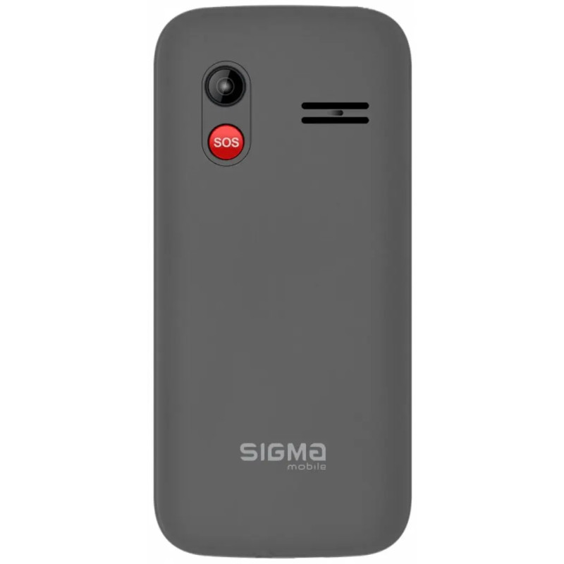 Мобільний телефон Sigma mobile Comfort 50 Hit 2020 Dual Sim Grey (4827798120927)