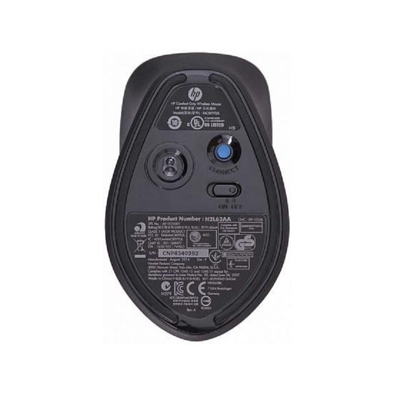 Миша бездротова HP Comfort Grip Black (H2L63AA)