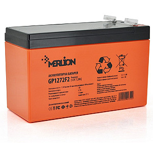 Акумуляторна батарея Merlion 12V 7.2AH Orange (GP1272F2PREMIUM/02350) AGM