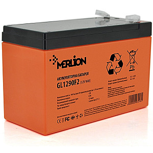 Акумуляторна батарея Merlion 12V 9AH Orange (GL1290F2GEL/03248) GEL