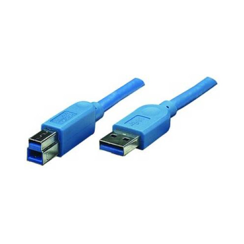 Кабель Atcom USB - USB Type-B V 3.0 (M/M), 1.8 м, blue (12823)