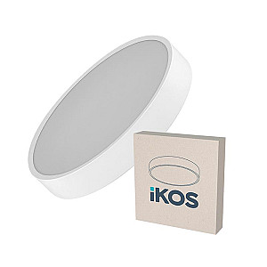 Світильник стельовий з пультом ДК Ikos Colo 52W 2800-6500К IP20 0003-BLG