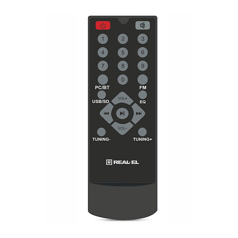 Акустична система REAL-EL M-370 Black