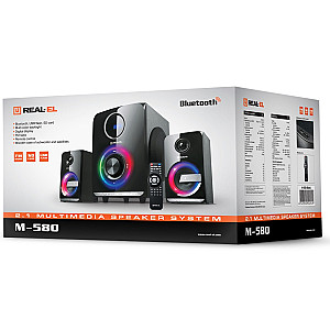 Акустична система REAL-EL M-580 Black