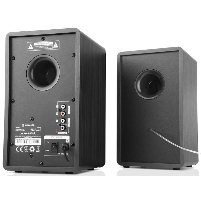 Акустична система REAL-EL S-450 Black