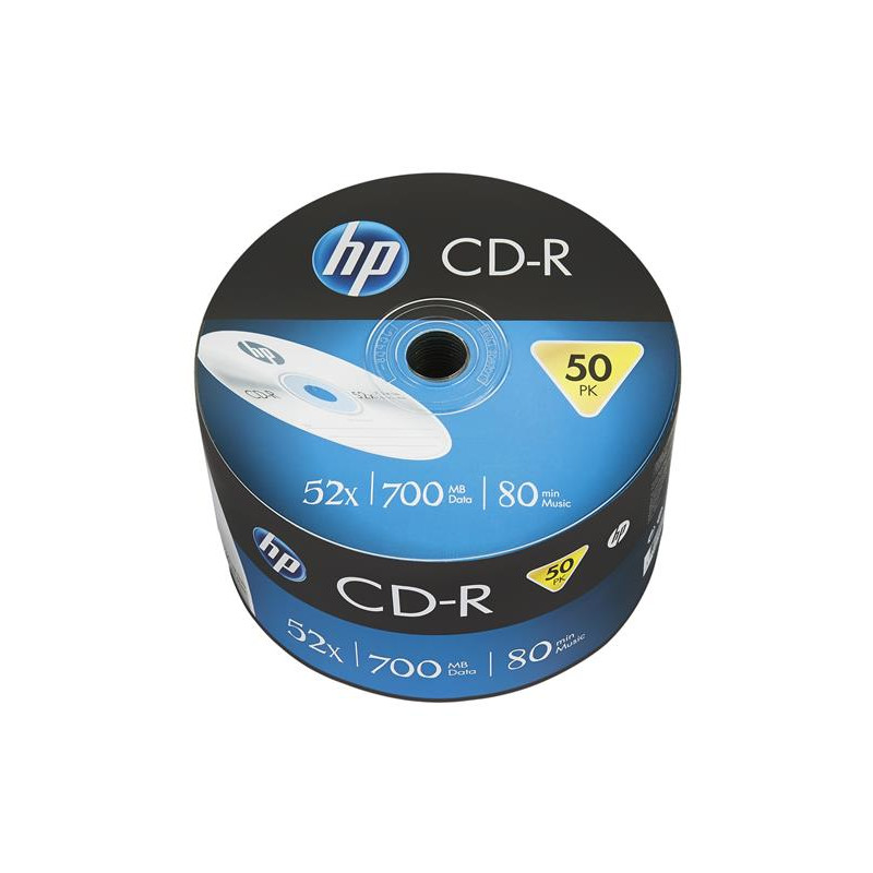 Диски HP (69300 /CRE00070-3) 700MB 52x, без шпинделя, 50 шт