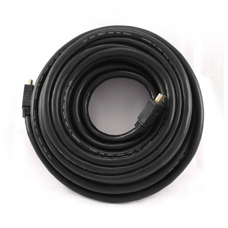 Кабель Cablexpert HDMI - HDMI V 2.0 (M/M), 15 м, чорний (CC-HDMI4-15M) пакет