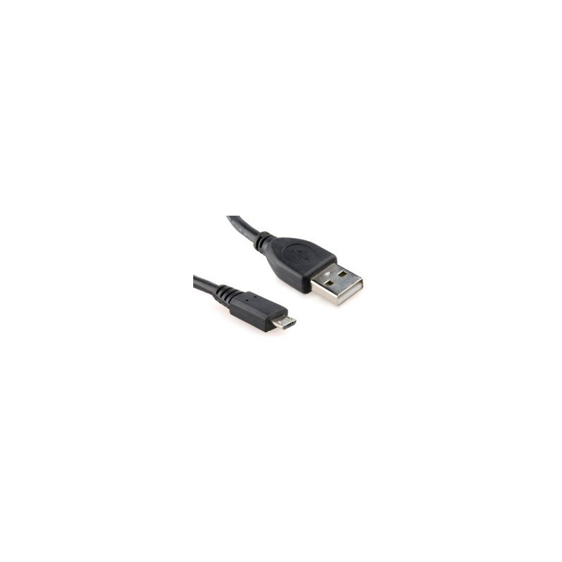 Кабель Cablexpert USB - micro USB V 2.0 (M/M), 0.5 м, чорний (CCP-mUSB2-AMBM-0.5M)