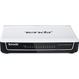 Комутатор Tenda S16 (16-port 10/100 desktop case)