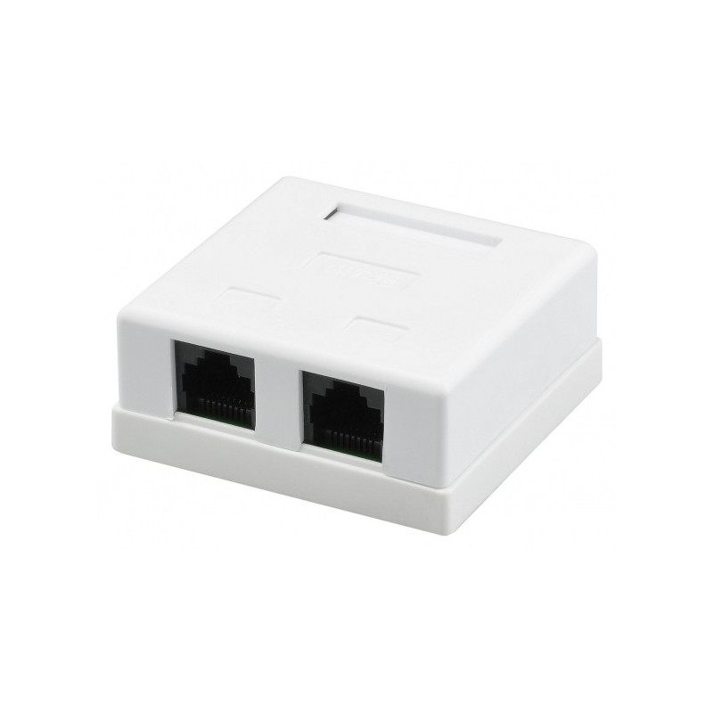 Розетка Ritar RJ45х2 (StR-8P8CRJ45-2/00200)