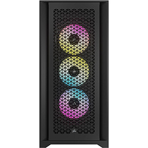 Корпус Corsair iCUE 5000D RGB AirFlow Tempered Glass Black (CC-9011242-WW) без БЖ