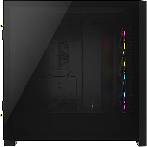 Корпус Corsair iCUE 5000D RGB AirFlow Tempered Glass Black (CC-9011242-WW) без БЖ