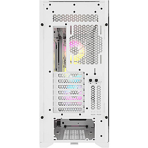 Корпус Corsair iCUE 5000D RGB AirFlow Tempered Glass White (CC-9011243-WW) без БЖ