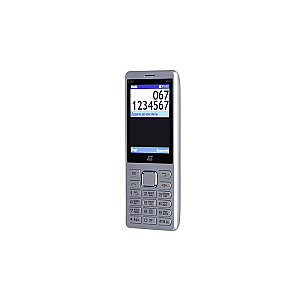 Мобiльний телефон 2E E280 2022 Dual Sim Silver (688130245227)