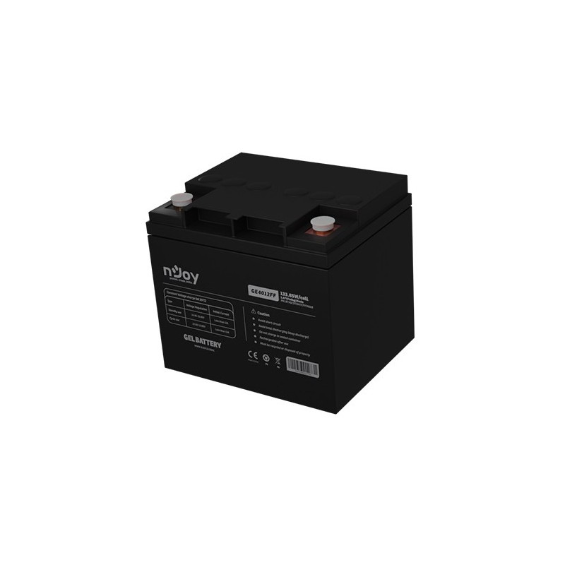 Акумуляторна батарея Njoy GE4012FF 12V 40AH (BTVGCDTOMTCFFCN01B) GEL