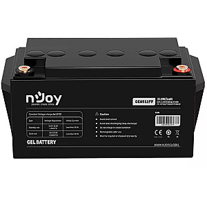 Акумуляторна батарея Njoy GE6512FF 12V 65AH (BTVGCFTEBHBFFCN01B) GEL