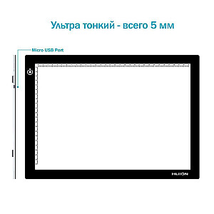 LED планшет (світлокопіювальний) Huion L4S + рукавичка