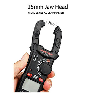 Затискний вимірювач Habotest AC600V/200A, DC600V (HT200A)