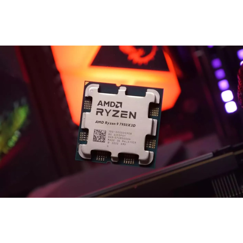 Процесор AMD Ryzen 9 7900X3D (4.4GHz 128MB 120W AM5) Box (100-100000909WOF)