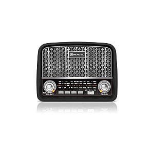 Радіоприймач REAL-EL X-520 Black