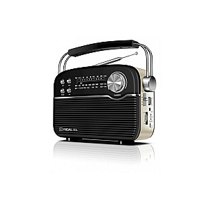 Радіоприймач REAL-EL X-545 Black