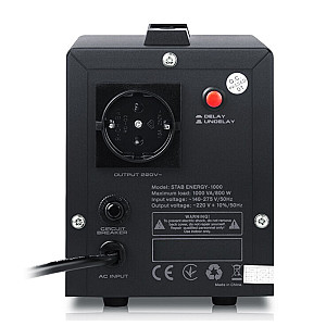 Стабілізатор REAL-EL Stab Energy-1000 Black