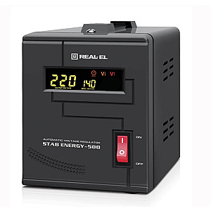Стабілізатор REAL-EL Stab Energy-500 Black