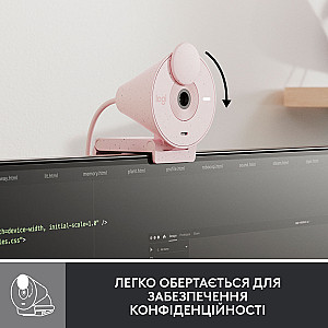 Веб-камера Logitech Brio 300 Rose (960-001448)
