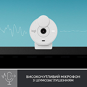 Веб-камера Logitech Brio 300 White (960-001442)