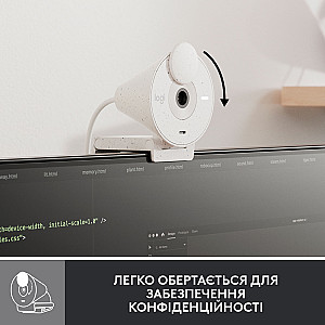 Веб-камера Logitech Brio 300 White (960-001442)