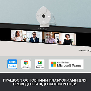 Веб-камера Logitech Brio 300 White (960-001442)
