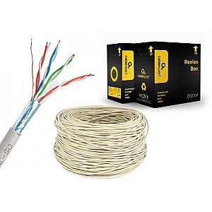 Кабель вита пара FTP 5е Cablexpert ( бух.305м) 0,50мм CCA