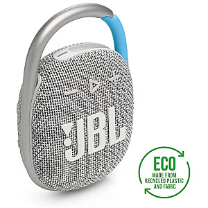 Акустична система JBL Clip 4 Eco White (JBLCLIP4ECOWHT)
