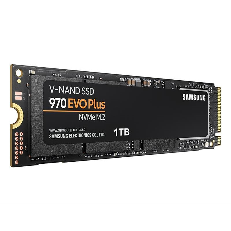 Накопичувач SSD 1ТB Samsung 970 EVO Plus M.2 PCIe 3.0 x4 V-NAND MLC (MZ-V7S1T0BW)